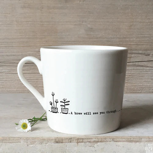 East Of India Porcelain Mug