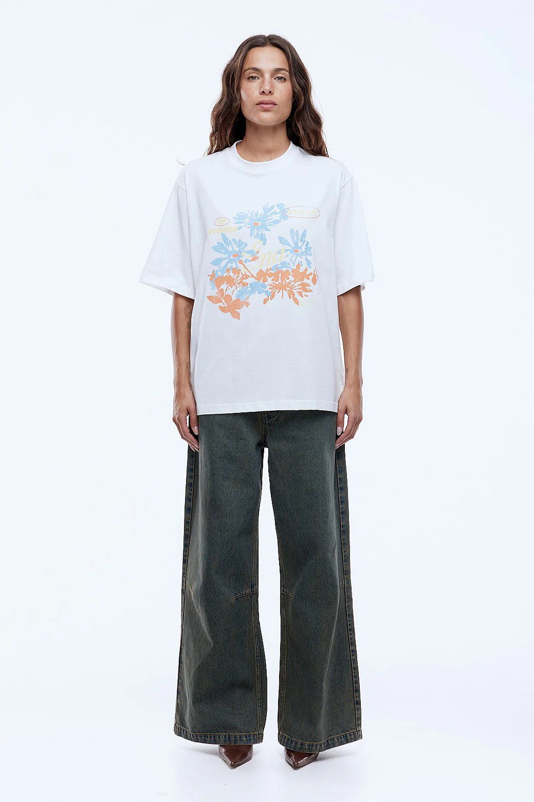 Ena Pelly Vintage Floral Tee