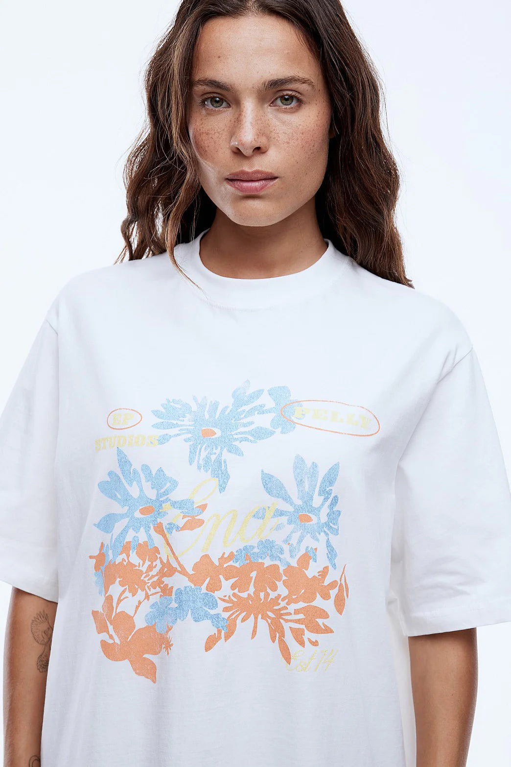 Ena Pelly Vintage Floral Tee