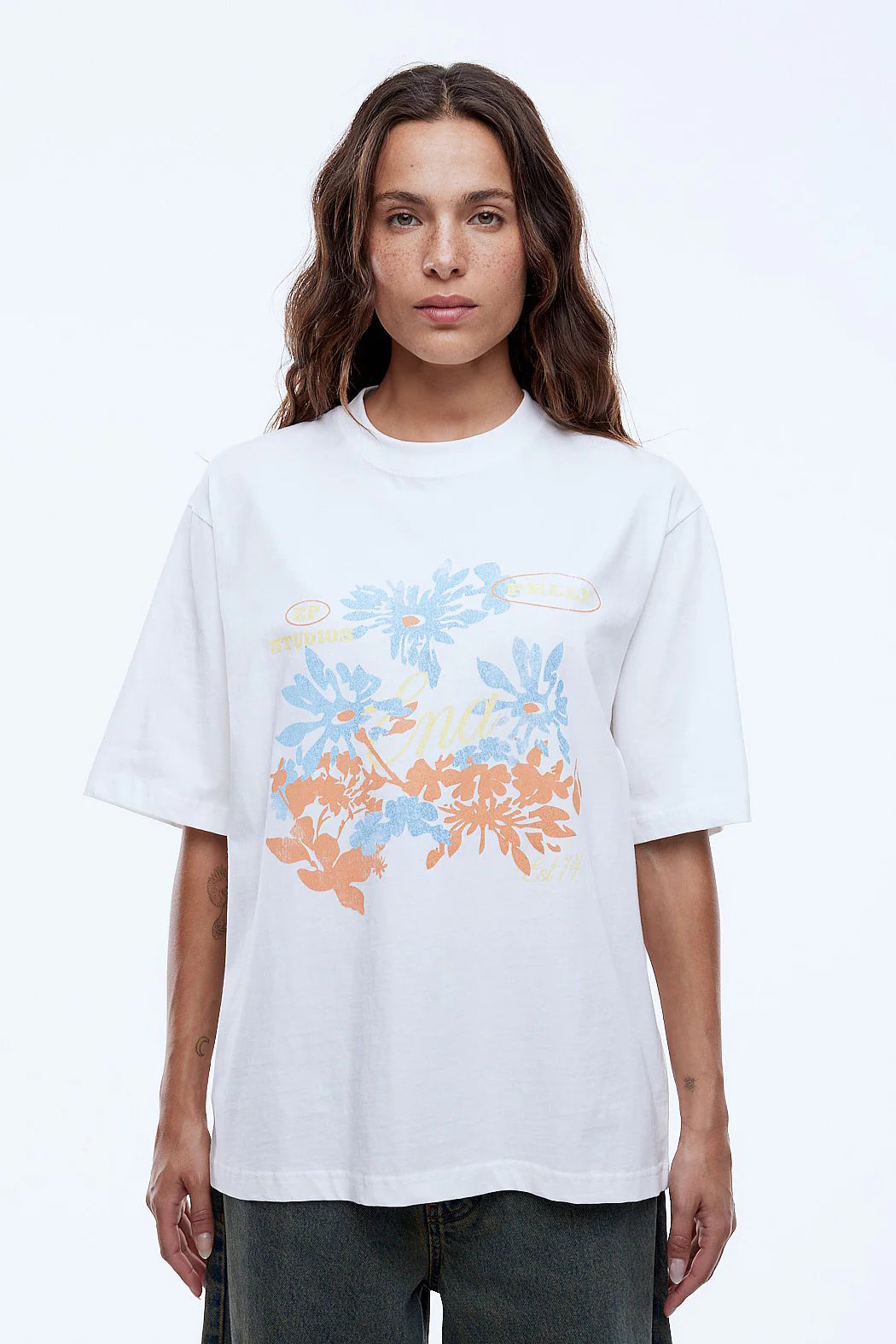 Ena Pelly Vintage Floral Tee