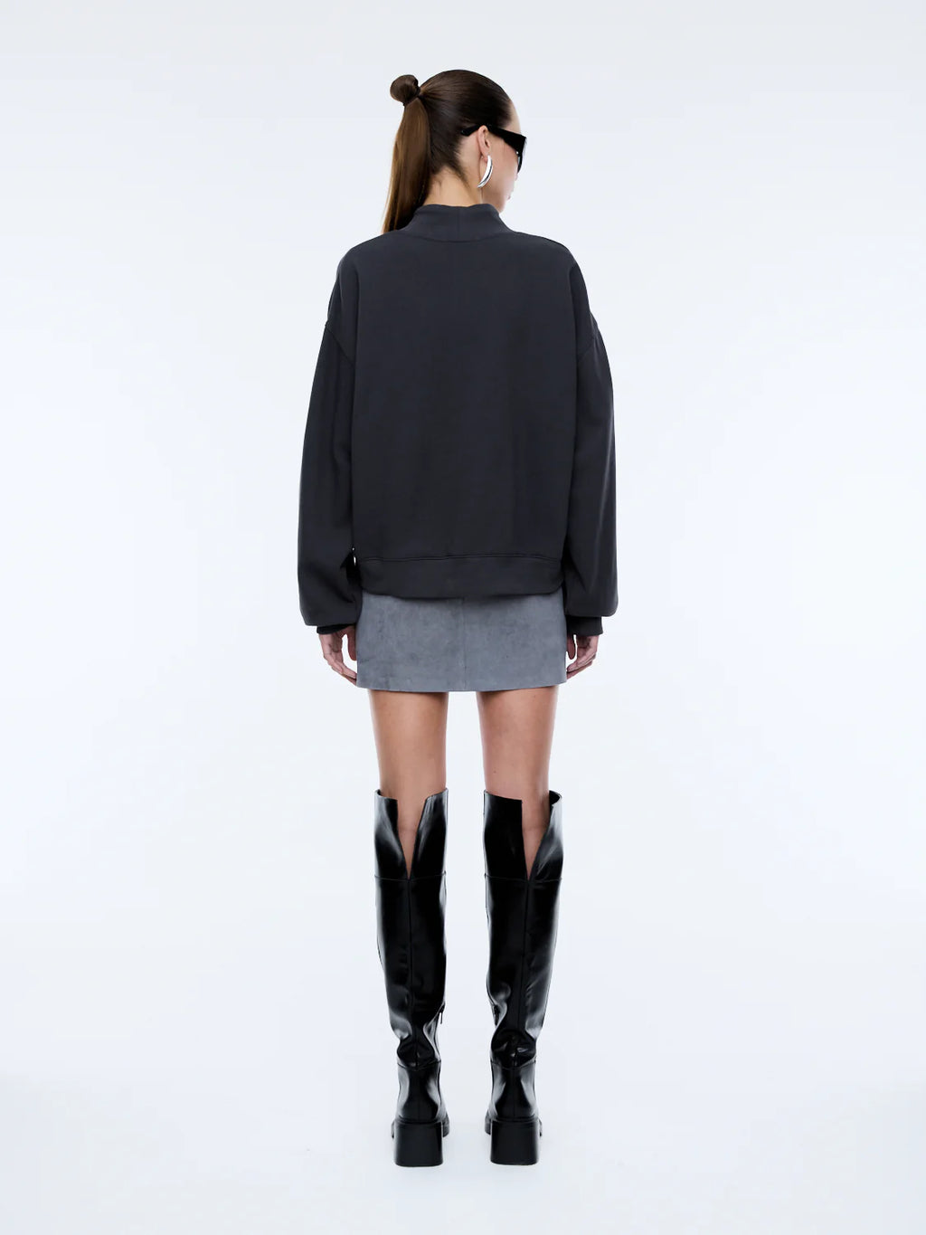 Ena Pelly Glitter Collegiate Sweatshirt