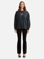 Ena Pelly Lilly Oversized Sweater Racer || Vintage Black