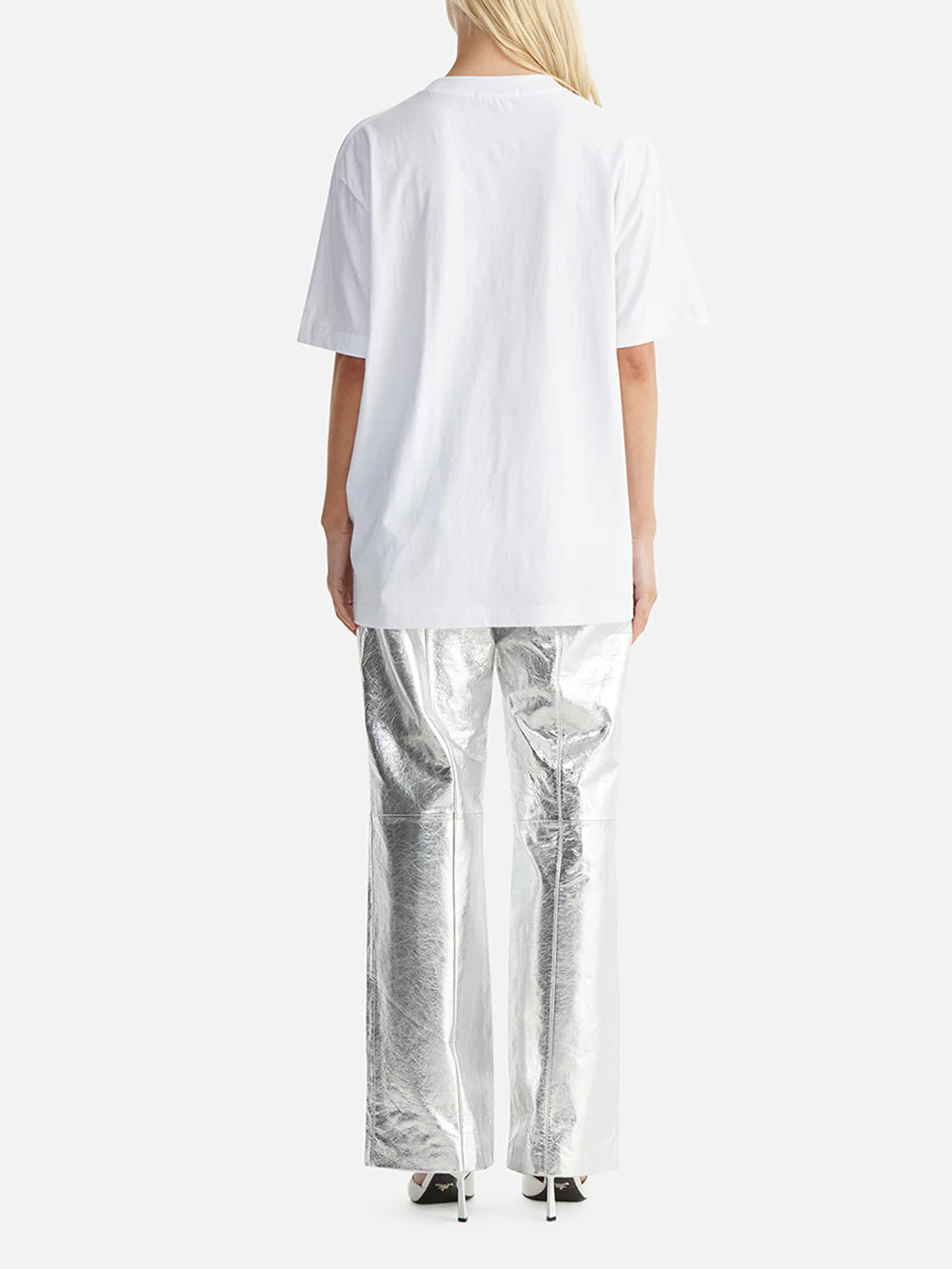 Ena Pelly Jessie Oversized Tee Drift White