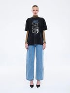 Ena Pelly Jessie Oversized Tee Python