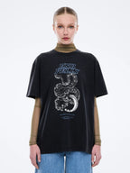 Ena Pelly Jessie Oversized Tee Python