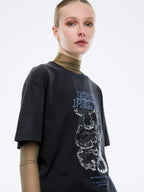 Ena Pelly Jessie Oversized Tee Python