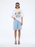Ena Pelly Blurred Daisy Frame Tee
