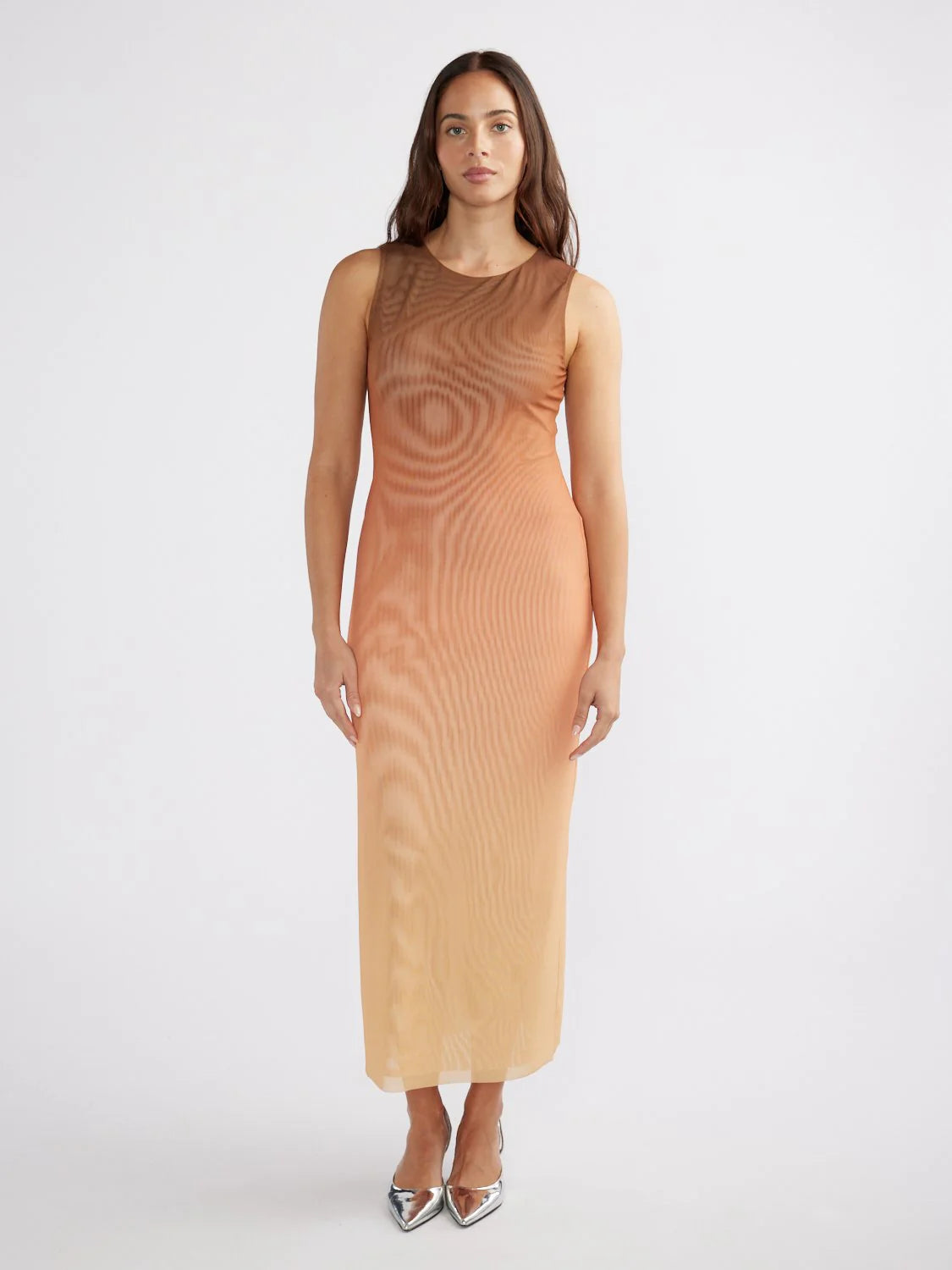 ENA PELLY- Ari Ombre Dress Sunset Ombre