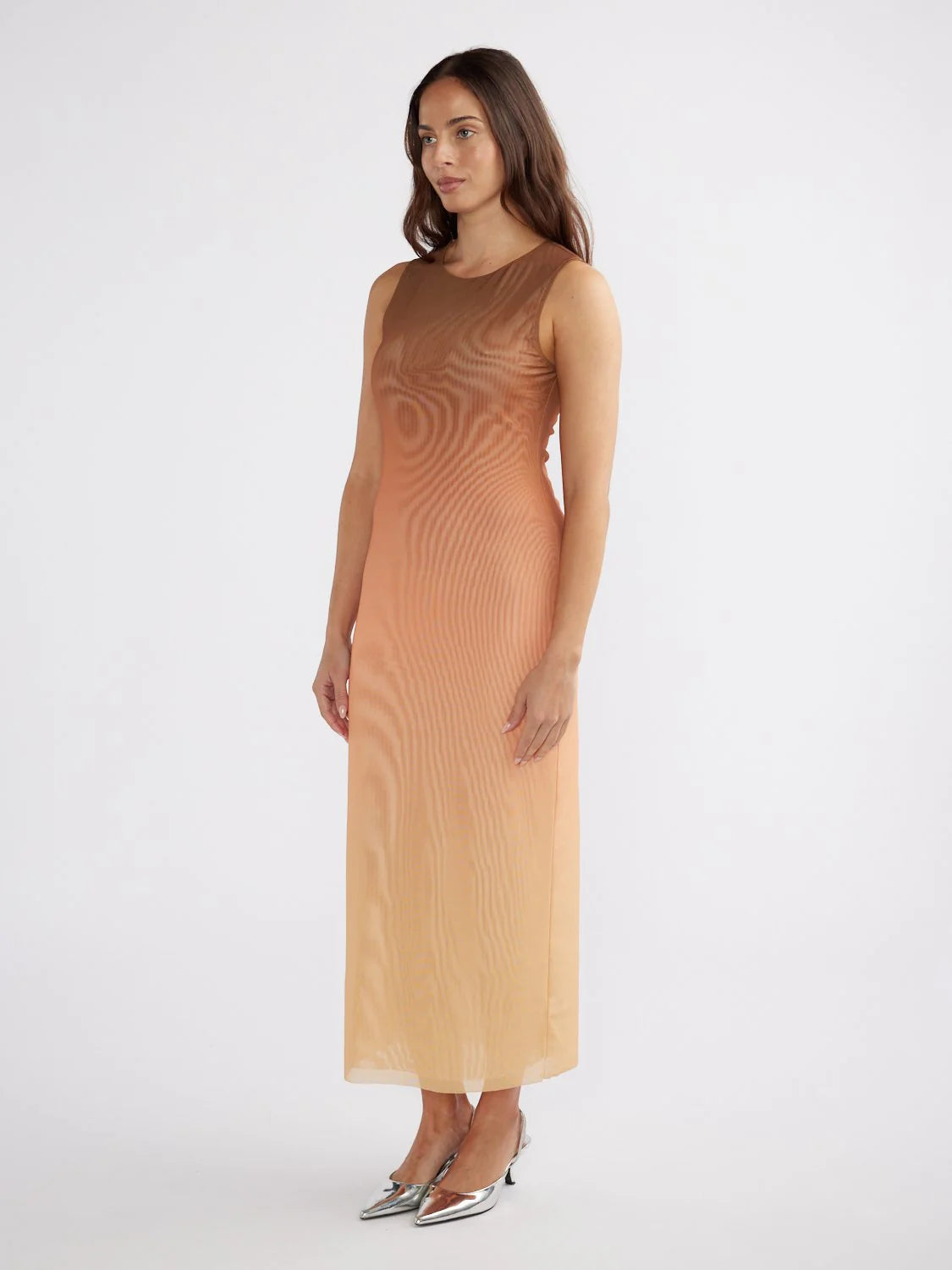 ENA PELLY- Ari Ombre Dress Sunset Ombre
