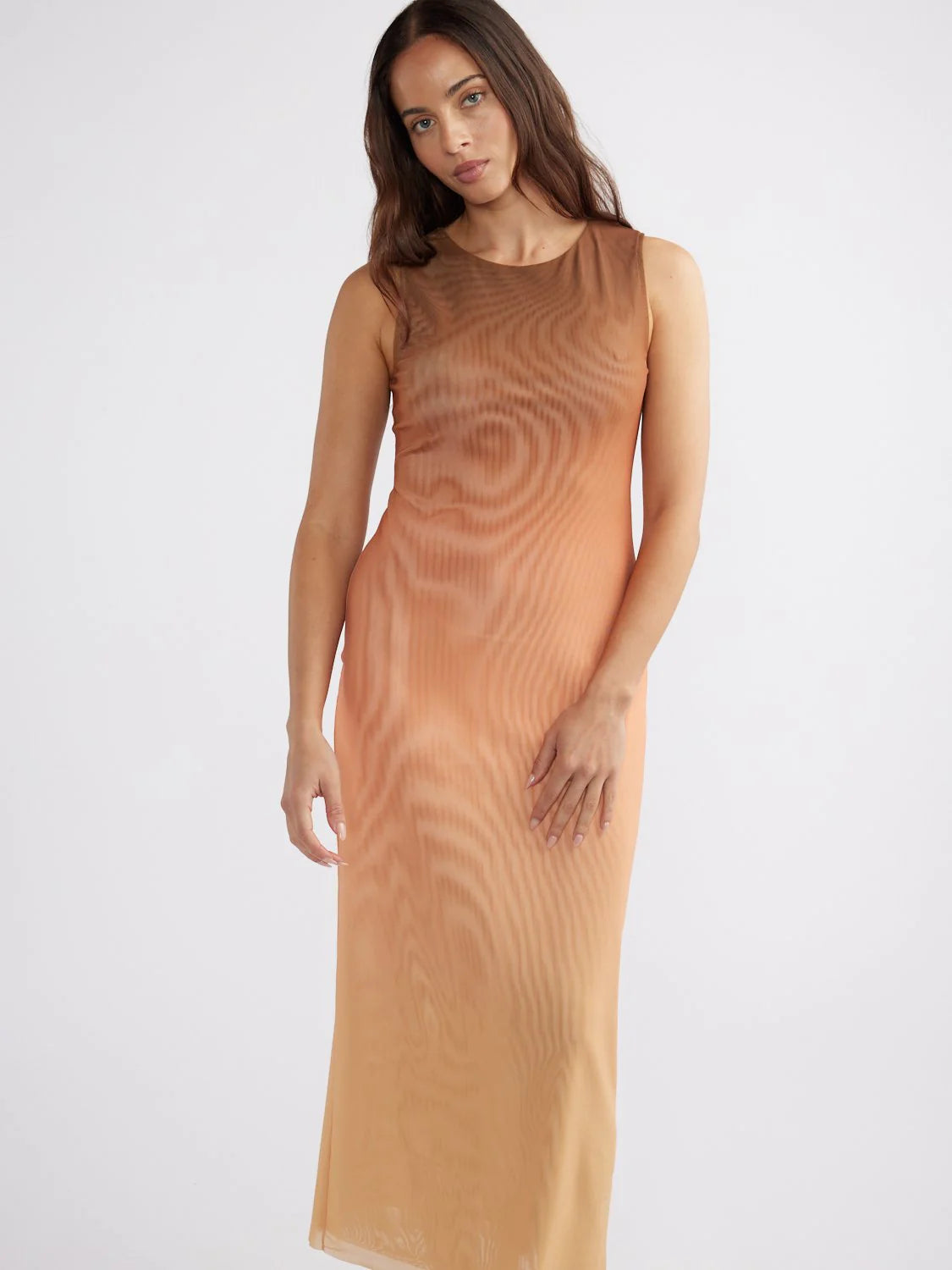 ENA PELLY- Ari Ombre Dress Sunset Ombre