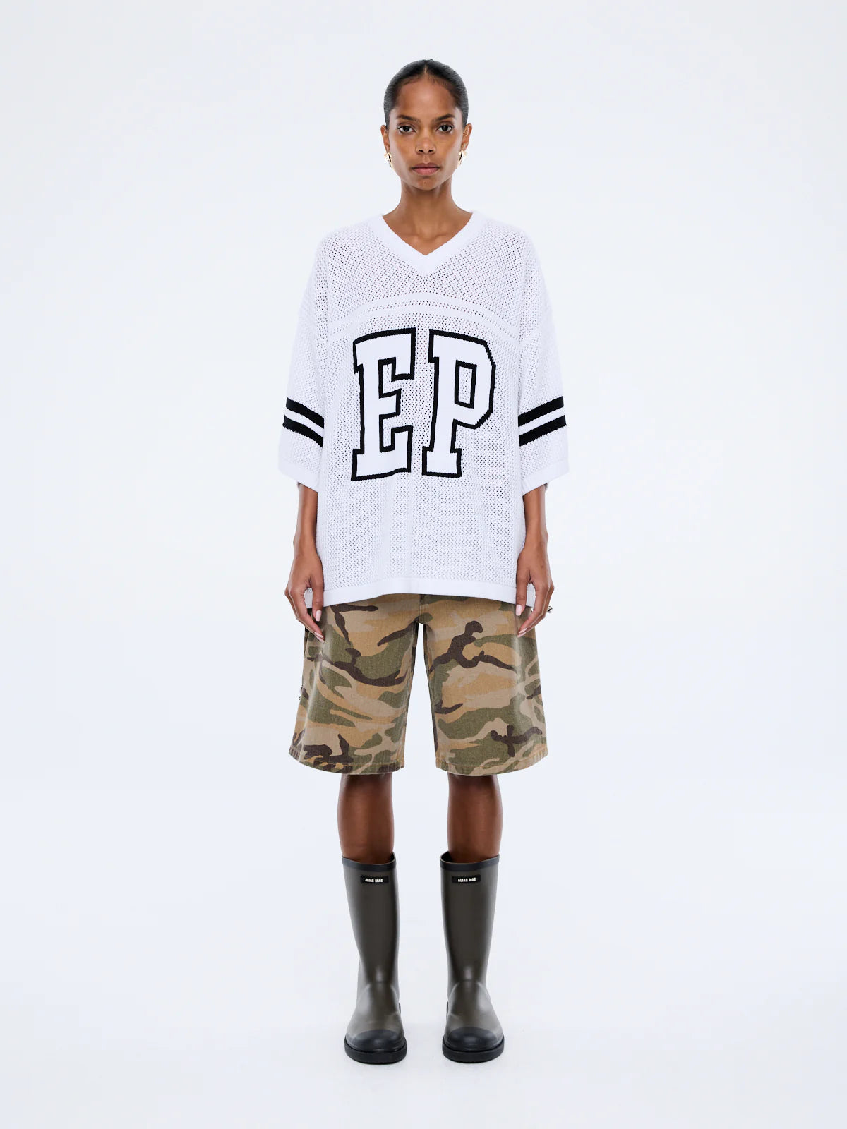 Ena Pelly HARPER CROCHET JERSEY