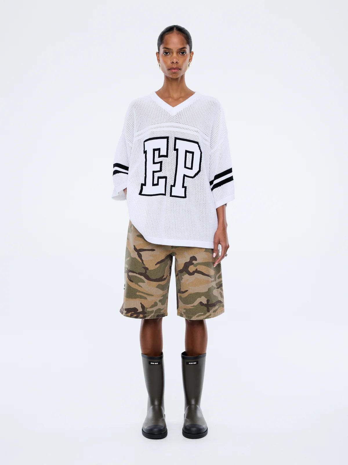 Ena Pelly HARPER CROCHET JERSEY