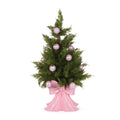Holly & Ivy 66 CM PINK BOW CHRISTMAS TREE