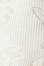 Rue Stiic Soleil Mini Dress - Ecru Textured