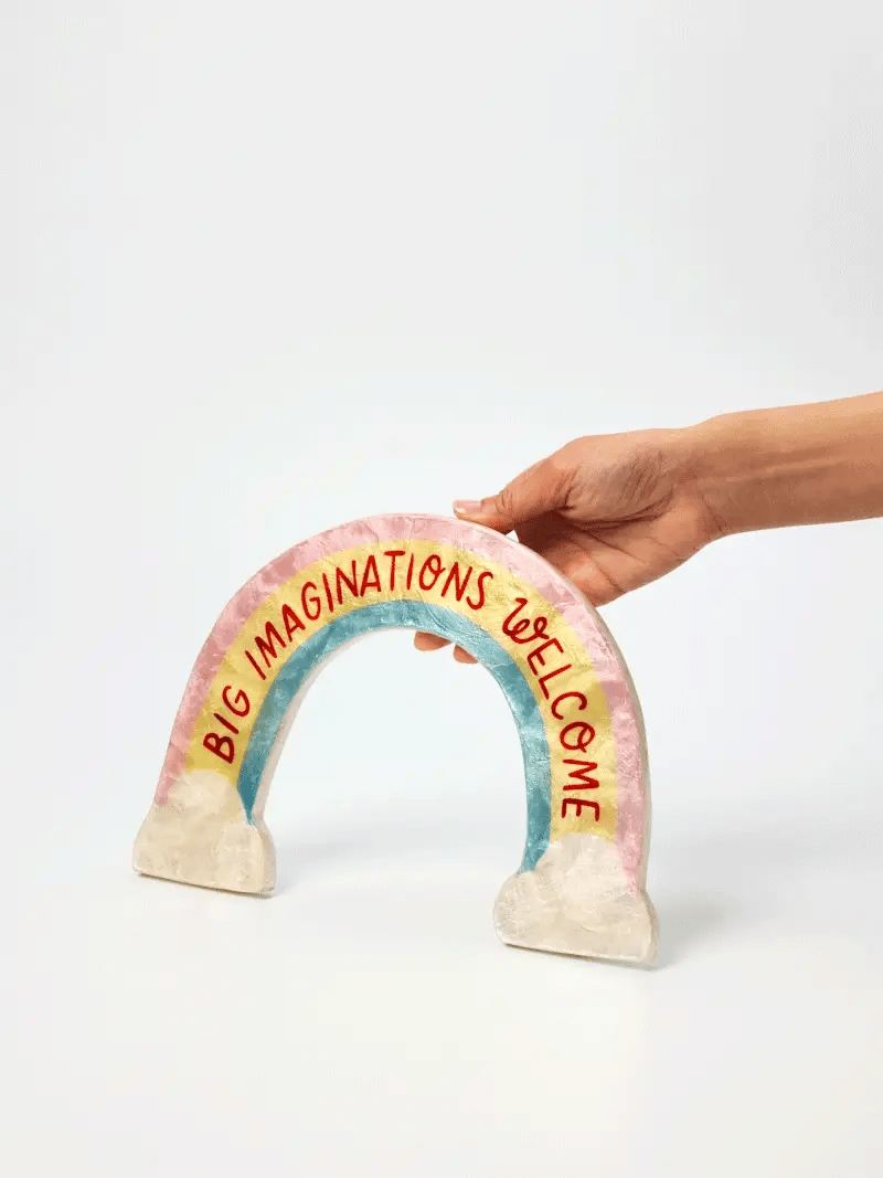 Jones & Co Fun House Rainbow Tile