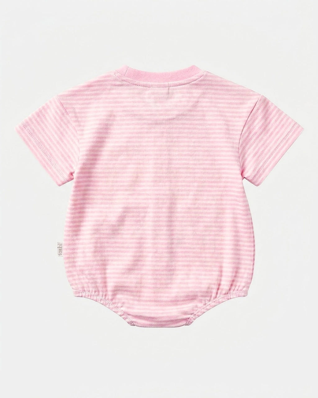Toshi Mini Stripe Bubble Short Sleeve Onesie