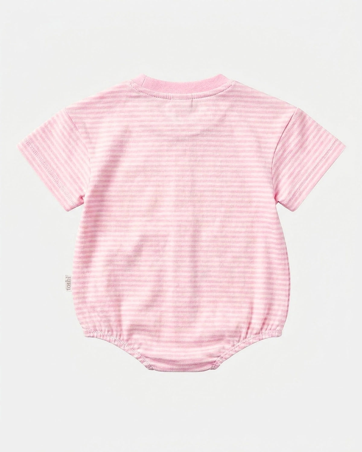 Toshi Mini Stripe Bubble Short Sleeve Onesie
