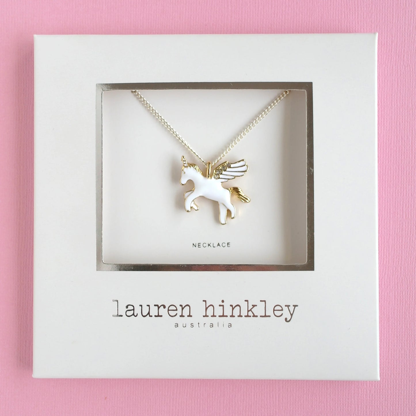 Lauren Hinkley Unicorn Necklace