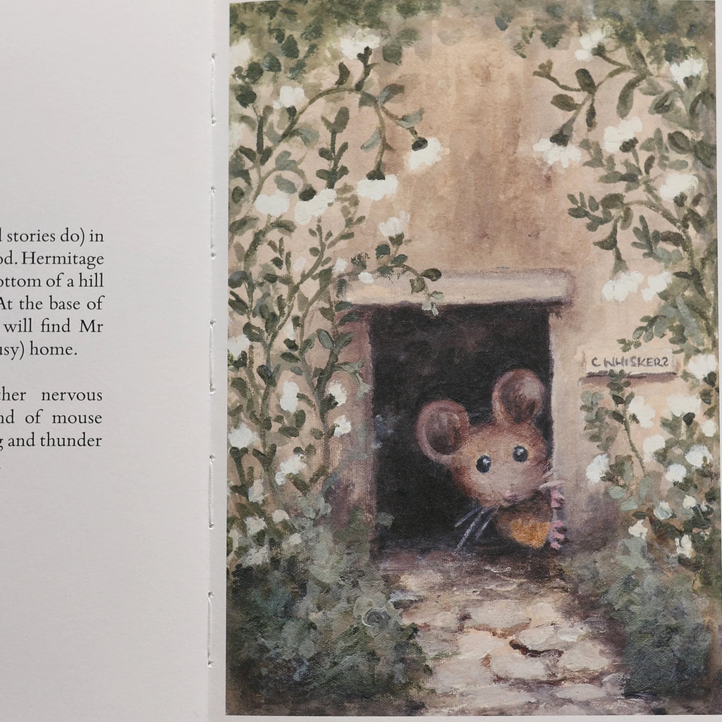 Fledge & Thread Mr Whisker Hardcover Book