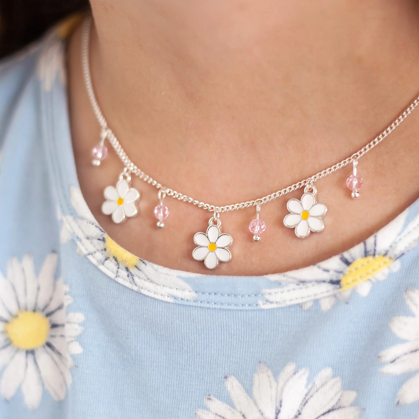 Lauren Hinkley Daisy Crown Necklace