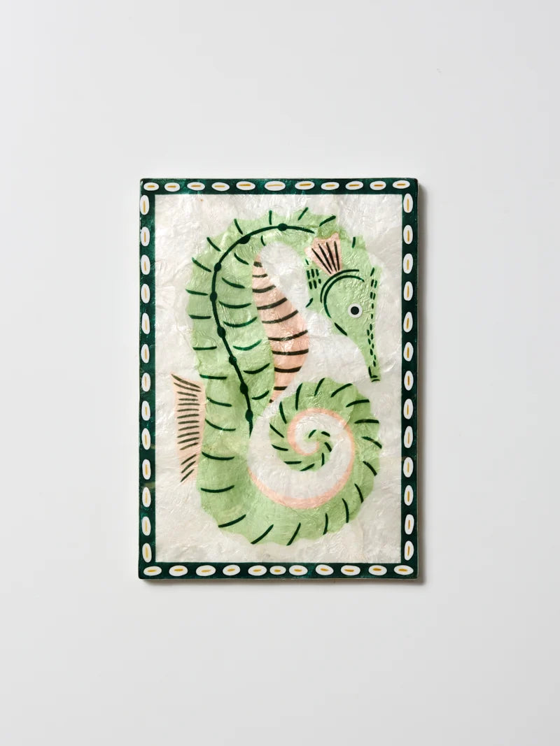Jones & Co Mariner Seahorse Wall Art