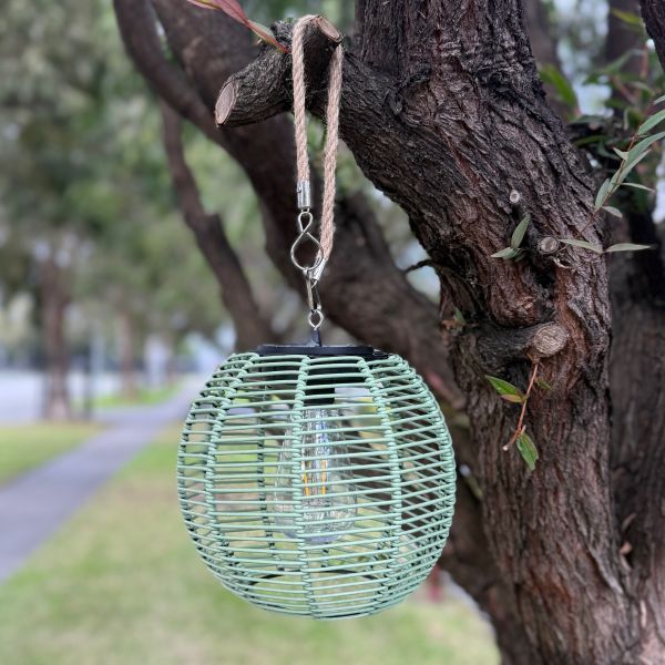 Mediterranean Markets Cali Solar Ball with Rope