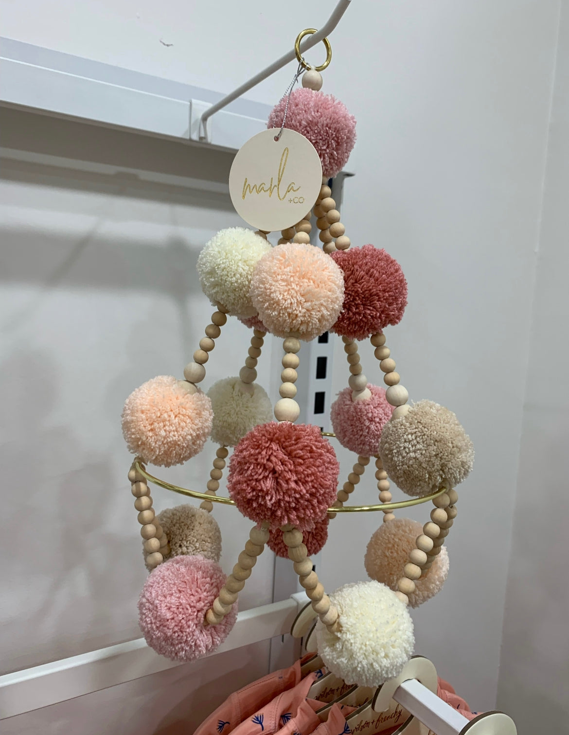 Hello Marla Pompom Chandelier