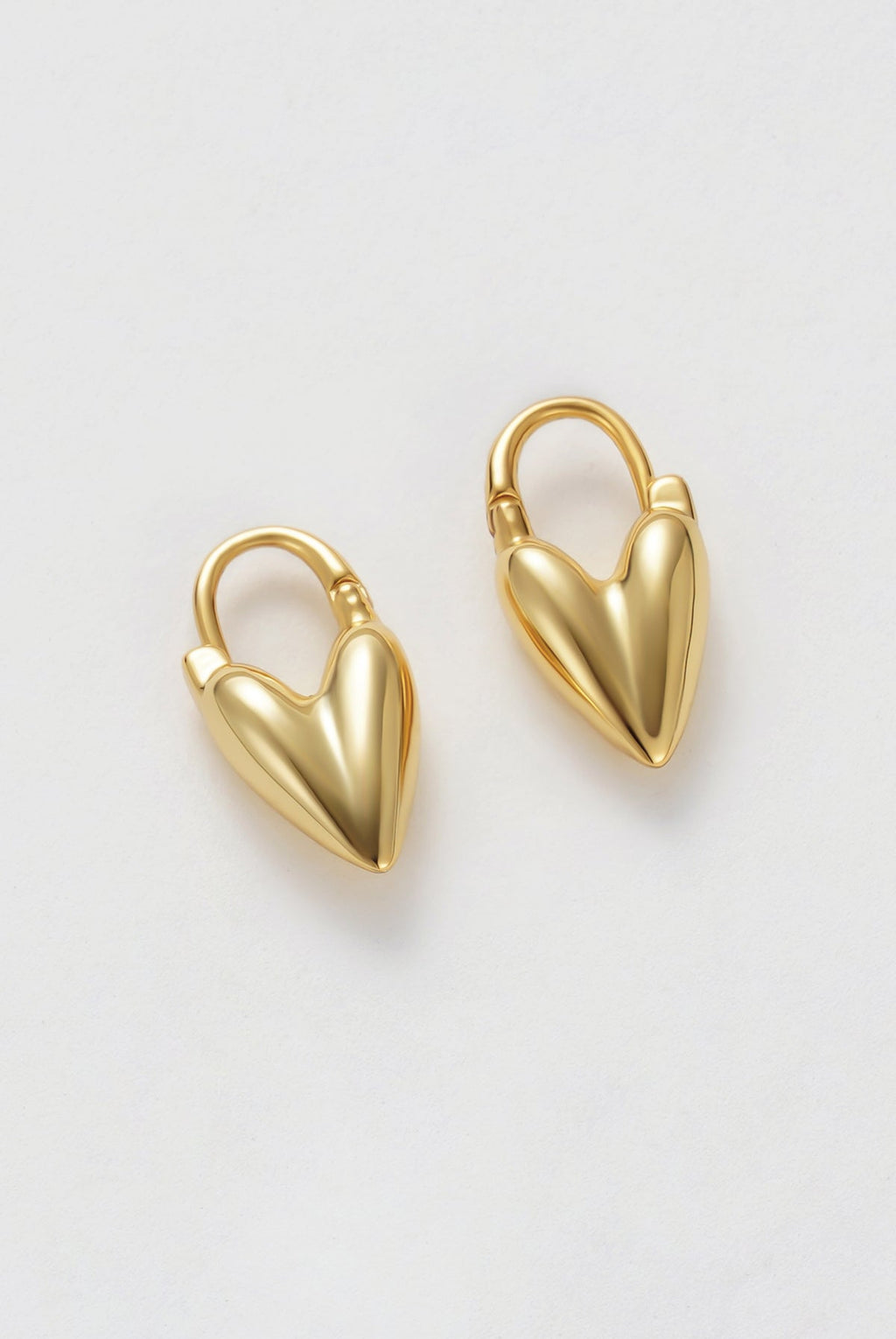 Zafino Jess Heart Hoop Earrings