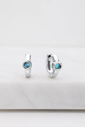 Zafino Luna Huggie Earring - Turquoise