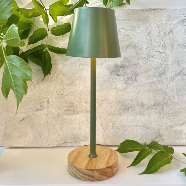Mediterranean Markets Tall Sage Lamp