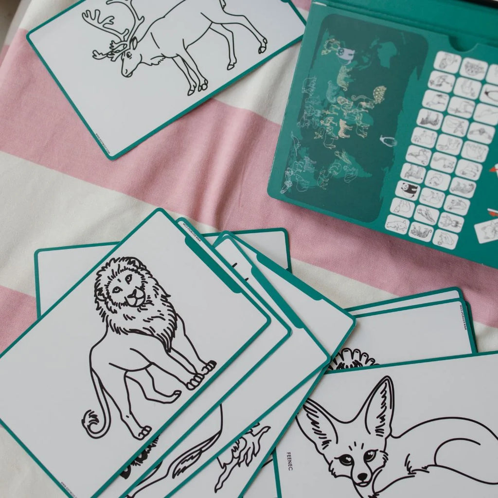 KidyWolf KidyDraw Mini - Animals Around the World
