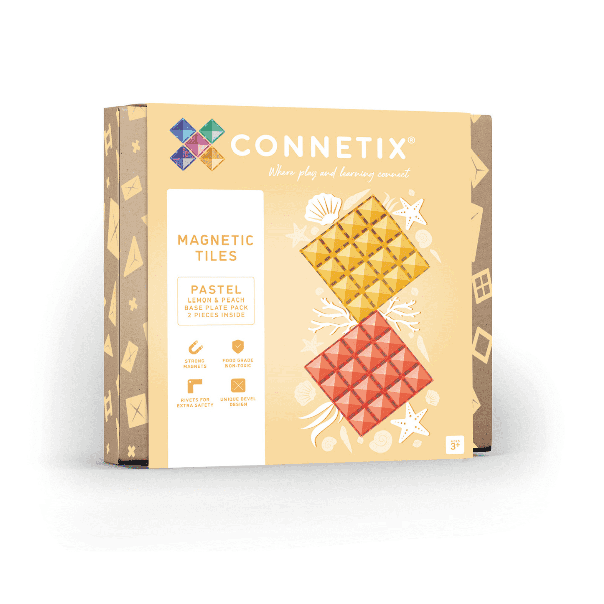 Connetix Base Plate 2pc Assortment