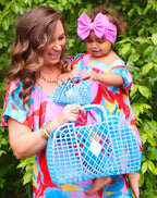 Sun Jellies Mini Retro Basket Jelly Bag