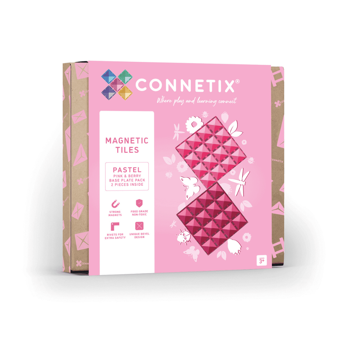 Connetix Base Plate 2pc Assortment