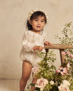 Noralee Luna Romper || Daisy Organza