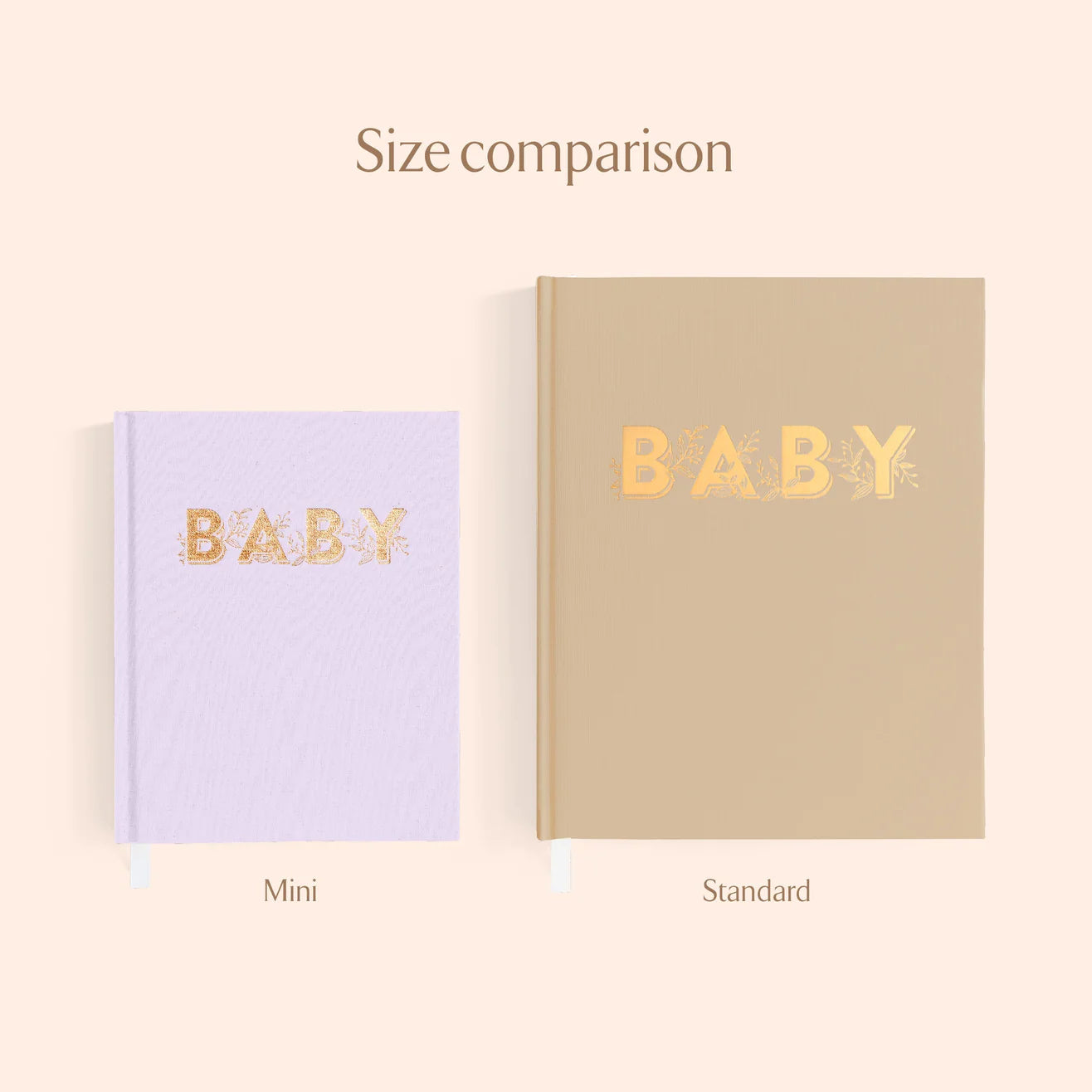 Fox and Fallow Lilac Mini Boxed Baby Book