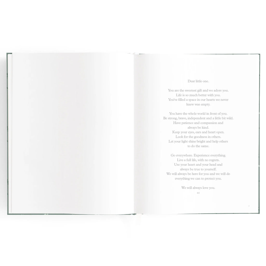 Fox & Fallow Boxed Baby Book Pine