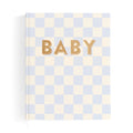 Fox & Fallow Baby Book Blue Check Boxed