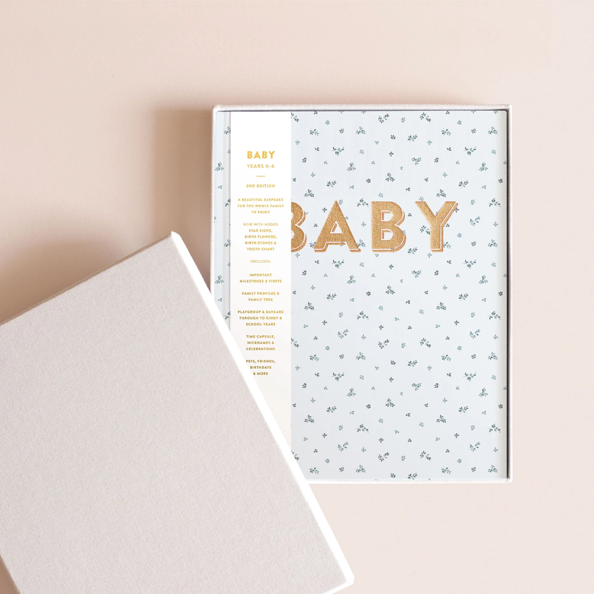 Fox & Fallow Baby Book Bluebell Boxed