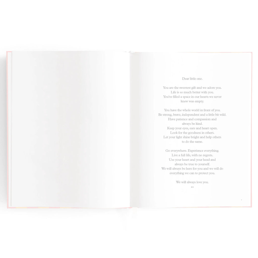 Fox and Fallow Baby Book Petal Stripe Boxed