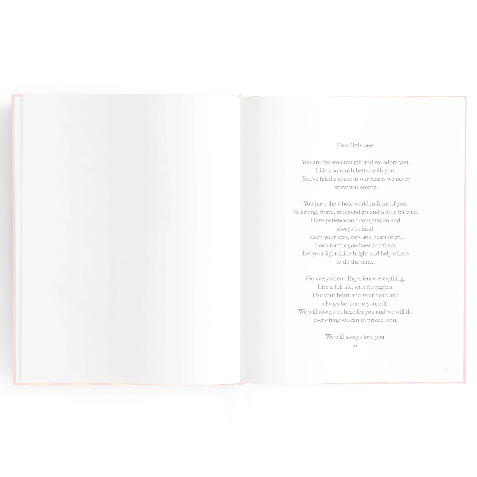 Fox and Fallow Baby Book Petal Stripe Boxed