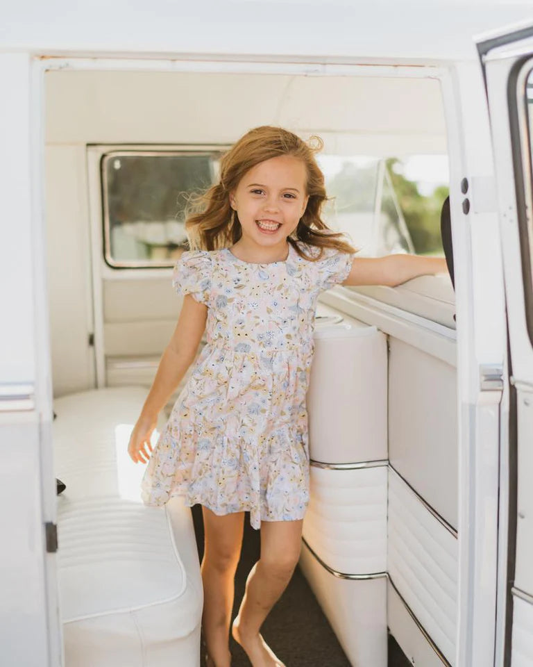 Fox and Finch DANDELION TIERED DRESS