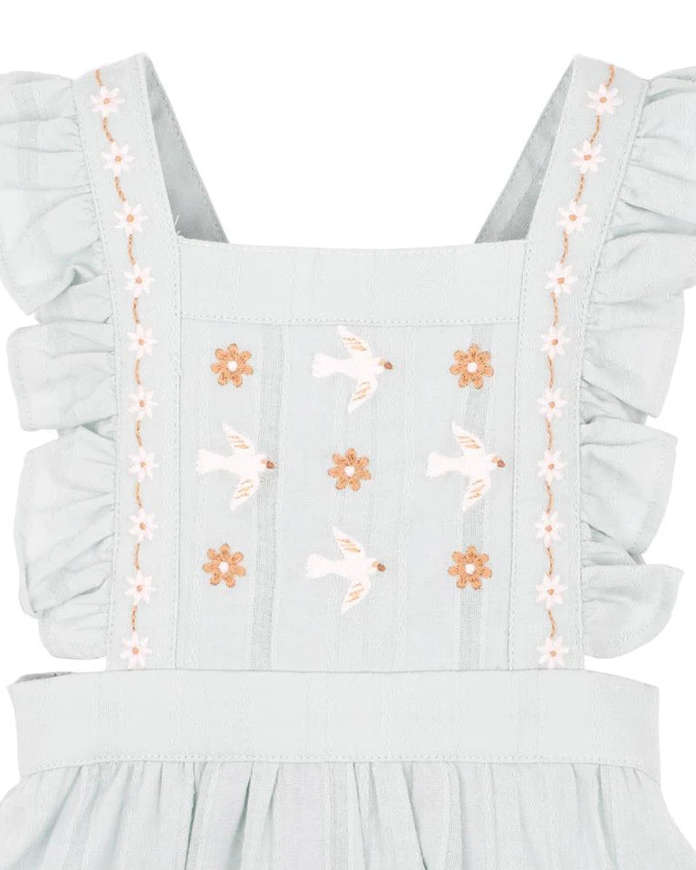 Fox & Finch Sweet Spot Embroidered Overall