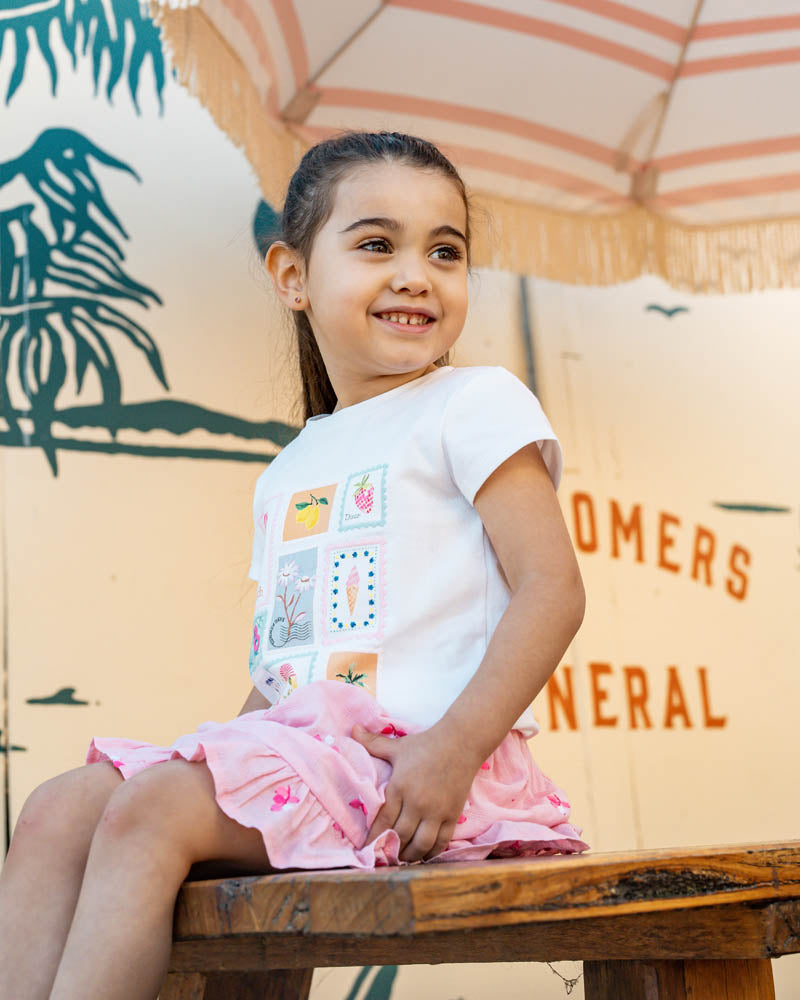 Fox & Finch Summer Vacay Holiday Stamp Tee