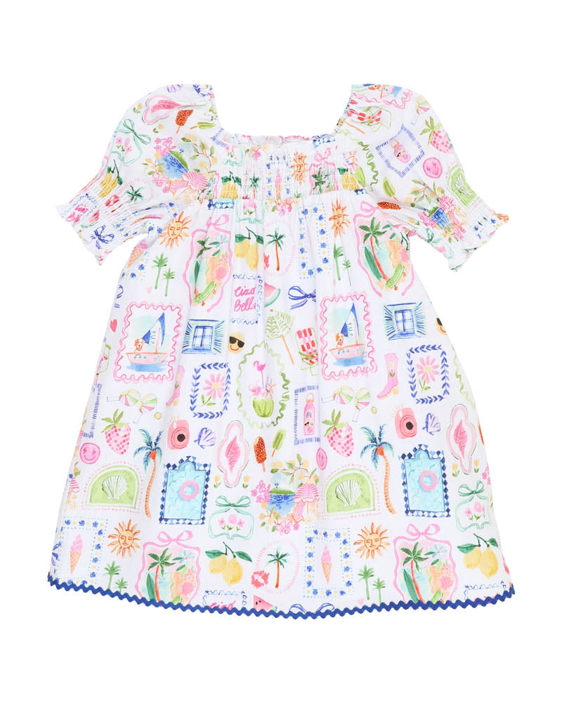 Fox & Finch Summer Vacay Ric Rac Dress
