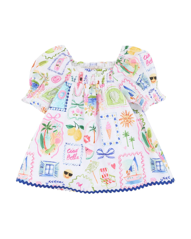 Fox & Finch Summer Vacay Ric Rac Dress