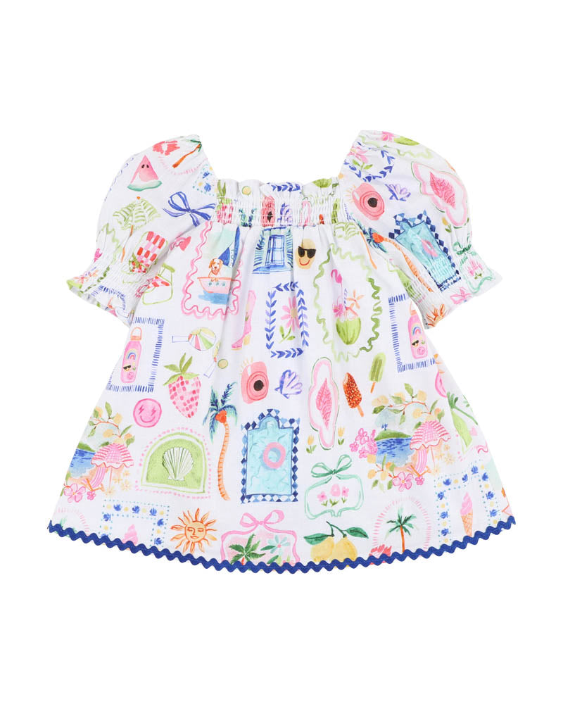 Fox & Finch Summer Vacay Ric Rac Dress
