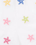 Fox & Finch Summer Vacay Star Fish Embroidered Playsuit