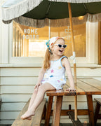 Fox & Finch Summer Vacay Star Fish Embroidered Playsuit