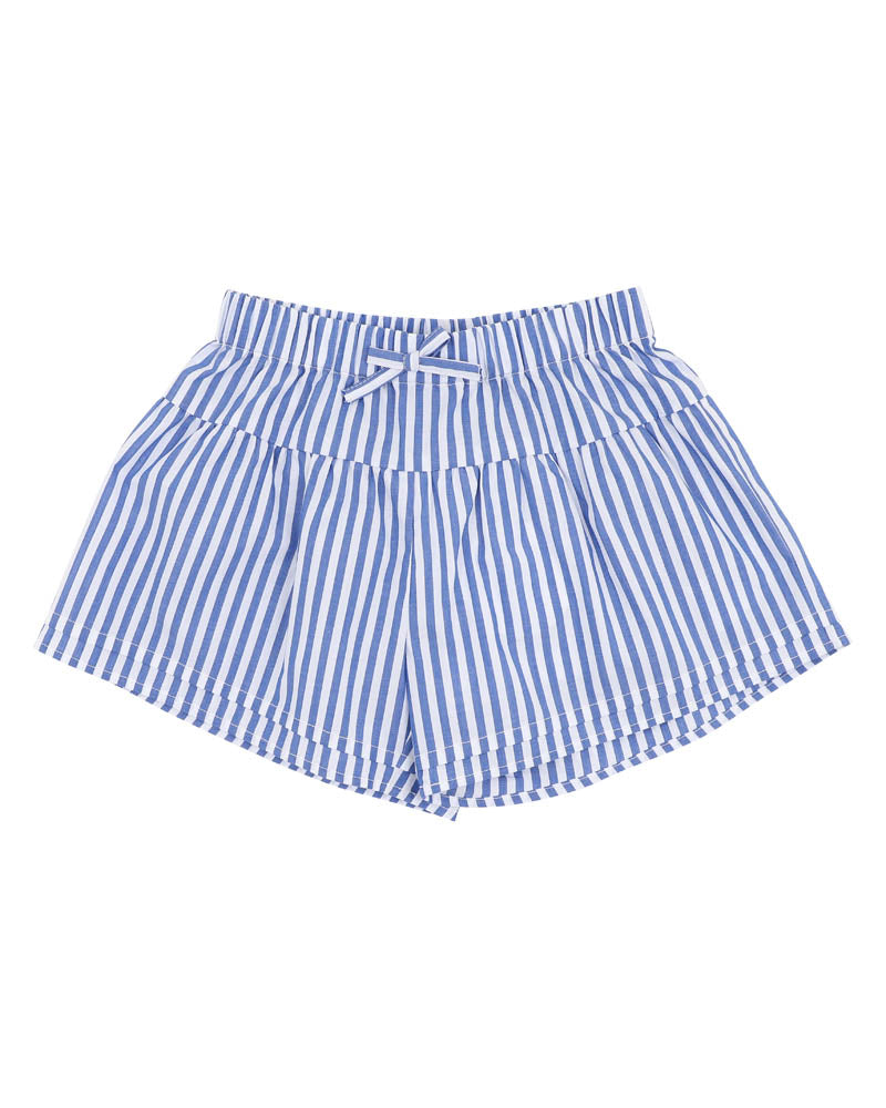 Fox & Finch Summer Vacay Stripe Flared Shorts